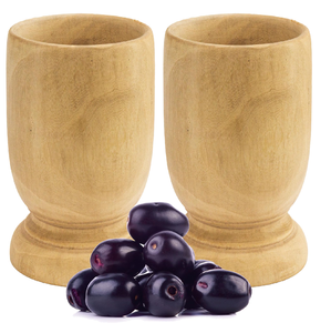 Vaso de Agua de Madera para el Hogar, Vaso para Bebidas para Adultos, Regalo para Ocasiones Especiales, Vaso de Agua y Vino de Madera de Alta Calidad - Product Image 1