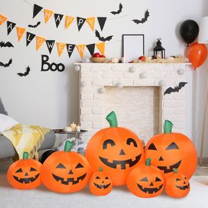 Set di 7 Luci LED a Stringa con Zucca Gonfiabile, Decorazioni Premium per Halloween da Esterno e Giardino - Product Image 6