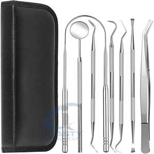 Kit d'instruments chirurgicaux dentaires manuels en acier inoxydable de haute qualité, certifié CE, ISO-13485 Classe I - Product Image 3