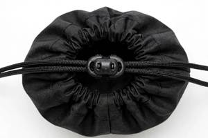 Bolsa de Poliéster Negra Sólida con Cordón y Logotipo Personalizado Tomato Pomato MQR501, Bolsa de Almacenamiento para Comestibles, Tamaños S M L XL XXL, Impermeable - Product Image 4