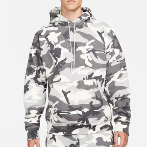 Sweat à capuche camouflage de chasse personnalisé, streetwear imprimé numériquement sur toute la surface, broderie 3D, écologique, 100% coton, sweats à capuche de chasse pour hommes - Product Image 1