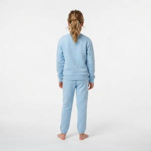 Conjunto Deportivo de Sudadera de Algodón para Niños en Color Sólido, Conjunto de Jogger a la Moda, Ropa Casual, Fabricante de Ropa OEM ODM - Product Image 4