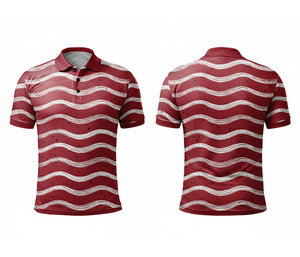 Stylish Sublimation Polo Shirt for Training and Casual Wear Sportswear Durable Stitching for Men Women Youth Quick-Dry Dry-Fit - Product Image 2