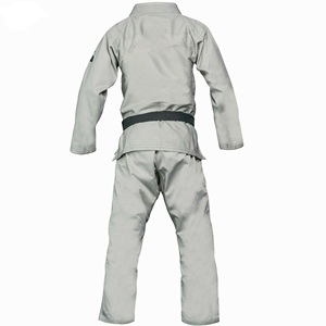 Kimono de BJJ color gris, 100% algodón, 350g 450g 550g, unisex, para adultos, Jiu Jitsu brasileño, Gracie Barra, Tatami, Shoyoroll. - Product Image 2