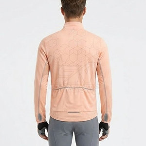Breathable Full Zip Running Winter <b>Jacket</b> For Men Durable Sports Outerwear For Running Training <b>Workouts</b> And Active Lifestyles - Product Image 4