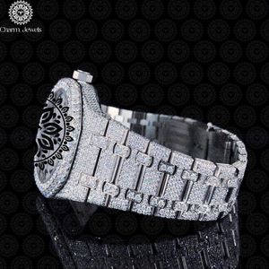 Charm Jewels Women's Luxury Stainless Steel <b>Watch</b> 20mm Band Quartz Movement Folding Clasp Fashion Design - Product Image 5