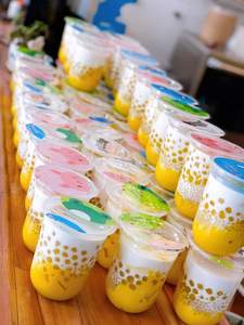 Factory Modern style Low Price Classic Design PP <b>Plastic</b> Cups with Lid Transparent Disposable Cups Custom Sizes 12oz to 24oz - Product Image 4