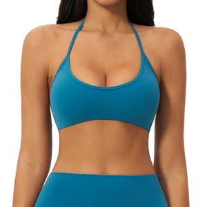 Summer Halter Yoga Bra Women Shockproof Running Sports <b>Underwear</b> Gym Fitness Bra Female Workout Yoga <b>Underwear</b> Sports Crop Top - Product Image 6