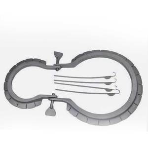 เครื่องดึงรั้งผ่าตัดด้วยระบบวงแหวน10ตะขอชุดดึงแผลออร์โทพีดิกส์สแตนเลสสตีลมือถือคุณภาพยุโรปจากสหรัฐอเมริกา - Product Image 3