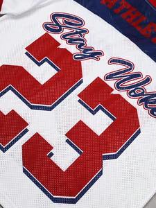 Maillot de football personnalisé en mesh style sublimation, unisexe, streetwear, t-shirt de sport, logo personnalisé, fabricant en gros - Product Image 5