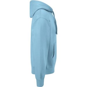 Sudadera con Capucha para Hombre, Color Blanco Sólido, Felpa de Algodón, Corte Regular, Diseño Casual con Bolsillos, Ropa de Otoño - Product Image 3