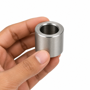Buje mecanizado CNC de aleación de acero para brazo de accionamiento de máquina CNC, tipo Boss Roller Frame, para mecanizado personalizado de superficies de acero inoxidable M8 316 - Product Image 2