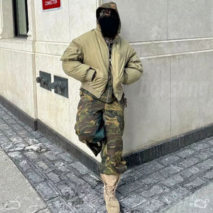 Sudadera con Capucha y Pantalones de Chándal Personalizados con Estampado Digital de Camuflaje para Caza, de Gran Gramaje (480Gsm-500Gsm), Impresión DTG Completa, Corte Holgado, para Hombre - Product Image 3