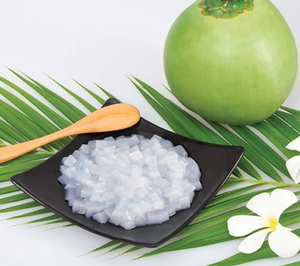 FRESH RAW COCONUT <b>JELLY</b> CUT INTO CUBES - TOP-SELLING BEVERAGE INGREDIENT ASIA - Product Image 1