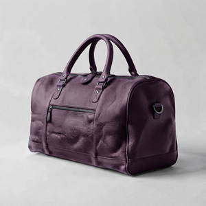 Large Capacity Duffle <b>Bag</b> Smooth Touch Carry <b>Bag</b> Portable Gym Strong Straps Metal Zippered Duffle <b>Bag</b> - Product Image 1