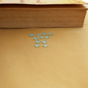 Calcedoine Aqua taille Marquise 3x6mm, pierre précieuse facettée bleu clair pour la fabrication de bijoux, pierres calibrées en vrac - Product Image 1