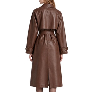 Nouvelle Arrivée 2026 – Manteau Trench Long Femme Style Européen et Américain, Tendance, Simple et Polyvalent avec Ceinture - Product Image 4