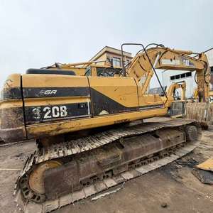 Excavadora Caterpillar CAT320bl 320b usada con color y pintura originales, máquina de excavación, maquinaria de construcción - Product Image 2