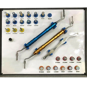 Kit manuel de lifting sinusal pour professionnels dentaires, marque personnalisée, approches latérales crestales, boîte en acier inoxydable, certifié CE ISO Classe I - Product Image 1