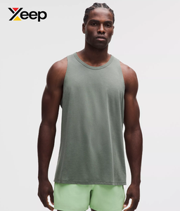 เสื้อกล้ามออกกำลังกายผู้ชาย XEEP รุ่น XC-GTT-30 คุณภาพสูง ระบายอากาศได้ดี แห้งเร็ว พิมพ์ลายแบบ Heat-Transfer ผ้าถัก 100% คอตตอน คอกลม ด้านหน้า - Product Image 1