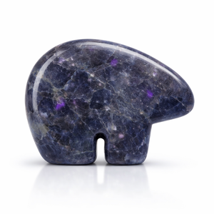 Figura de Oso Tallada a Mano en Piedra Natural Estilo Zuni, Pulida, para Decoración del Hogar y Regalos, Feng Shui - Product Image 1