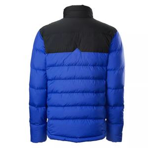 Veste rembourrée réversible confortable pour homme, manteau d'hiver en coton à capuche avec fermeture éclair, bleu noir, vêtements d'extérieur taille XL, veste matelassée chaude pour garçons - Product Image 2