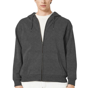 Modern Style Fashion Wear Full Zip Up Hoodies Durable Material With Adjustable Hood For Everyday Lifestyle Wear - Product Image 1
