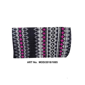 ผู้จัดจำหน่ายผ้าห่มแบบตะวันตก WESTERN BLANKETS HOUSE แผ่นรองอานม้าหนังและผ้าสักหลาดแบบหนานุ่มสบายสำหรับขี่ม้าสไตล์ตะวันตก พร้อมแผ่นรองสำหรับการแสดงขี่ม้าแบบตะวันตก - Product Image 5