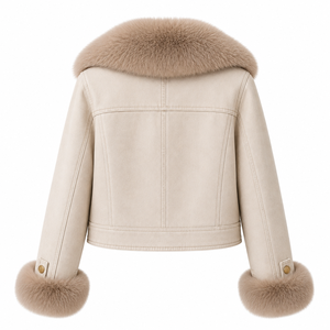 Custom Trending Bomber Canvas Jacket Hooded Collar Cuffs Belted Moto Style Eco-Friendly Waterproof Breathable <b>Winter</b> <b>Coat</b> - Product Image 2