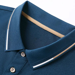 Nueva Camiseta Casual de Manga Corta para Hombre, Talla Grande, de Algodón Transpirable, Tejido Sólido, Fabricación Personalizada - Product Image 2