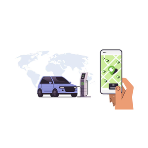 Recevez une notification lorsque votre station de charge préférée devient disponible Gagnez des points de récompense pour chaque kilowatt chargé aux stations - Product Image 1