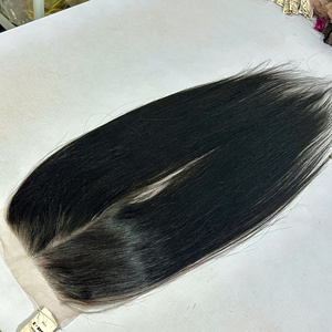 Ksix Hair K26 ขายดี ขายส่ง ผมแท้เวียดนาม  ฐานลูกไม้  ท็อปเปอร์ผมแท้  ฐานไหม  2x6  เย็บด้วยเครื่องจักรแบบ Double Weft - Product Image 6