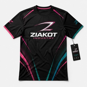 ZIAKOT industry New design Men's New Design Custom 3D Pattern Design Tropical Hawaii Palm Leaves Performance <b>T</b>-<b>Shirt</b> - Product Image 5