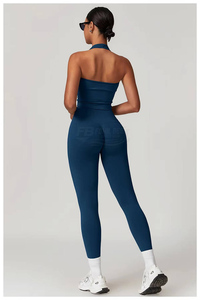 Leggings de Yoga de Cintura Alta para Mujer, Paquete de 3 Piezas, Elásticos, Sólidos, Compresivos, de Longitud Completa, Transpirables, Suaves, Sin Costuras, con Efecto Scrunch - Product Image 3
