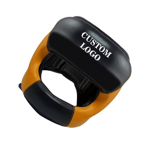 Protector de Cabeza para Boxeo, Color Negro Dorado, para Fisicoculturismo y Combate, Buen Precio, Competitivo, Personalizable - Product Image 2
