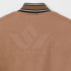 Modern Streetwear Men Letterman Jacket Casual Outerwear Eco-Friendly Front Logo Soft Fabric for Daily Wear Trend Focused Styling - Product Image 5