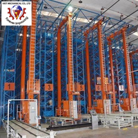 Système ASRS avancé offrant un contrôle intelligent et un stockage à haute densité pour les opérations industrielles et logistiques