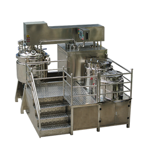 Machine de fabrication de crèmes cosmétiques : Mélangeur émulsifiant sous vide pour hydratants, crèmes de <span class=keywords><strong>nuit</strong></span> et crèmes BB, de la production de petites quantités à la production en série - Product Image 5