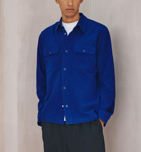 Chaqueta Cortavientos Ligera de Alta Calidad OEM al por Mayor con Logotipo Personalizado, Mezcla de Algodón/Poliéster, Cuello Clásico, para Hombre - Product Image 3