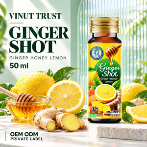 Vinut Trust - Bebida de Jengibre con Miel y Limón de 50 ml, Sabor Dulce, Refuerzo de la Inmunidad para Adultos, en Botella de Vidrio - Product Image 6