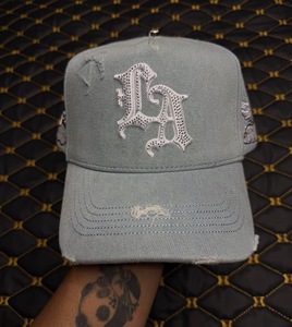 Casquette de baseball de luxe haut de gamme 77 en daim à 5 panneaux avec broderie 3D personnalisée et doublure en satin – Style streetwear premium - Product Image 1