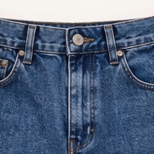 <b>Men's</b> Mid Waist Straight Denim <b>Shorts</b> Streetwear Summer Hip Hop Style <b>Men</b> Denim <b>Shorts</b> For Online Sale - Product Image 6