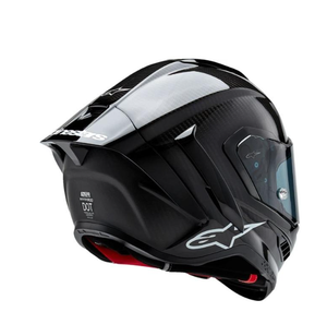 Casco de Motocicleta, Diseño de Fibra de Carbono Negro, Equipo de Seguridad Ligero para Conducir - Product Image 4