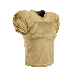 Uniforme de Fútbol Americano de Alto Rendimiento, Jersey con Hombros Acolchados, Manga Corta, Cuello en V, Tela de Malla Transpirable, Talla Grande, Unisex - Product Image 1