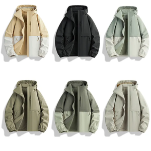 AMERICAN TRENCH CLOTHING Fashion <b>Men</b> Quilted <b>Jacket</b> Autumn Good Quality Breathable 3D Embroidery Spandex/Polyester <b>Smart</b> Casual - Product Image 6