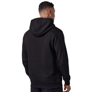 Sweat à capuche noir pour homme, pull décontracté en molleton, manches longues, vêtements de sport, tenue de gym, mode hiver - Product Image 2