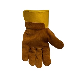 Guantes de Trabajo de Cuero Vacuno de Primera Calidad, Resistentes, para Seguridad Industrial, Protección de Manos, Construcción y Hogar - Product Image 3