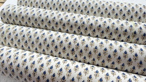 Handmade Block Print Decorative Paper Roll Set for Gift Wrapping <b>Scrapbooking</b> Craft and Packaging Applications - Product Image 2