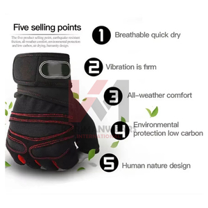 Gants de musculation Pro Fitness pour hommes et femmes, antidérapants, pour la salle de sport, entraînement, fabrication OEM - Product Image 5