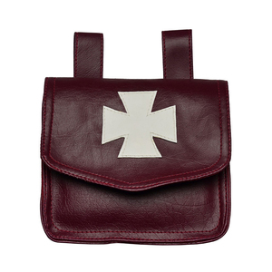 Paquete de Regalia Masónica de la Orden de Malta con Túnica, Manto, Gorro, Cuello, Guantes, Cinturón y Accesorios - Product Image 6